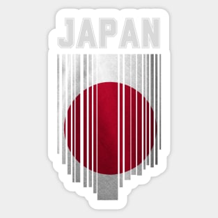 Japan flag, japanese flag Sticker
